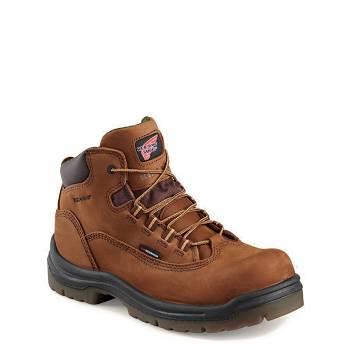 Red Wing King Toe 5-inch Safety Toe - Hnede Nepremokave Topanky Damske, RW413SK